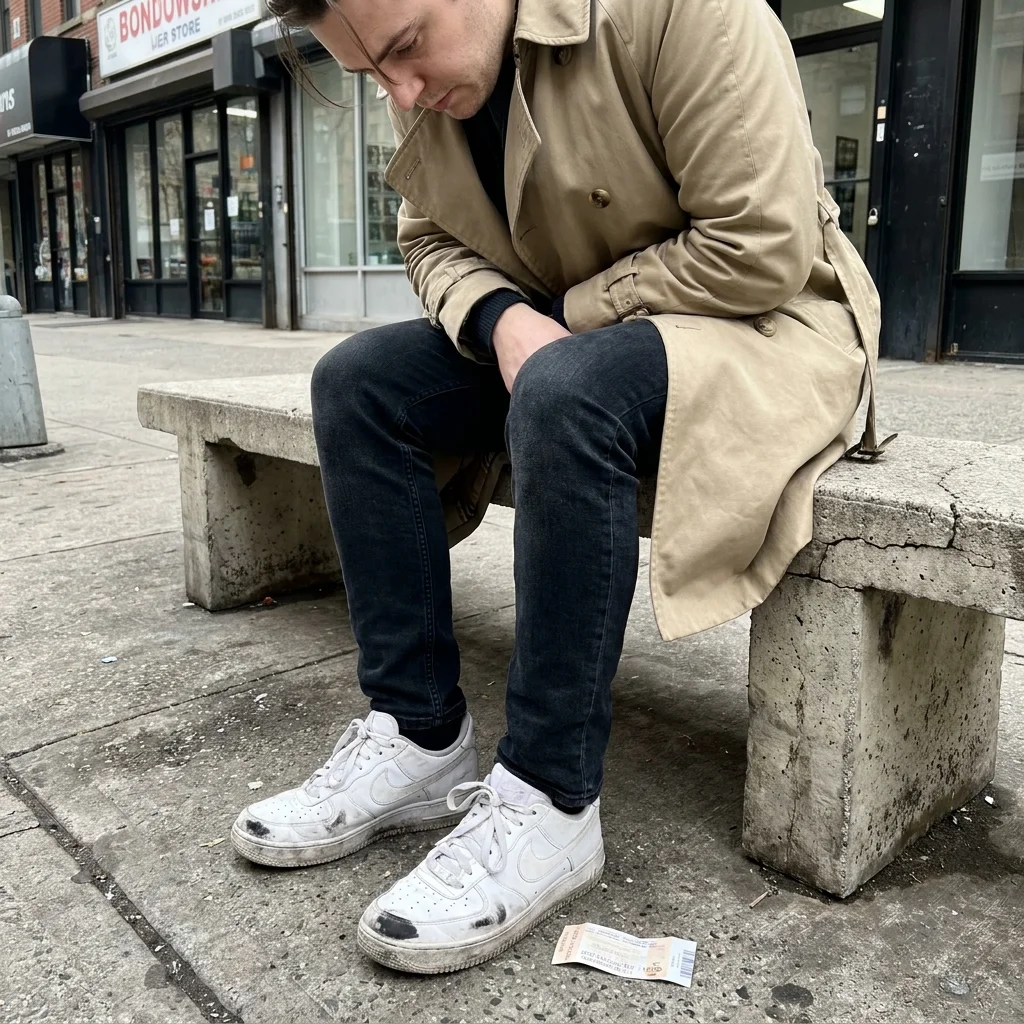 Sporting Scuffed Shoe Soles